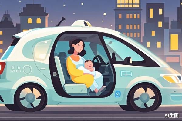 算法算不到的意外：Waymo无人车，成了临时产房