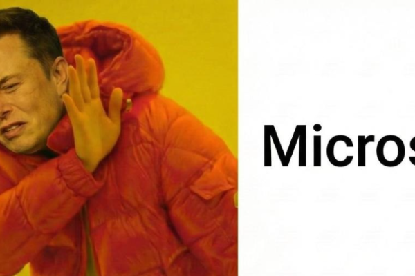 马斯克宣战，太空可见，把AI超算涂成这样，微软破防了