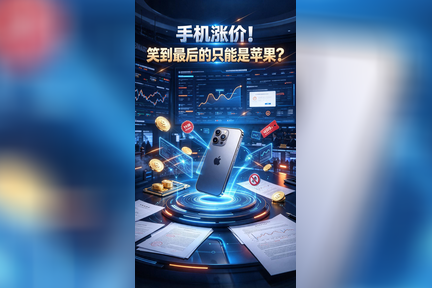 手机涨价，笑到最后的只能是苹果?