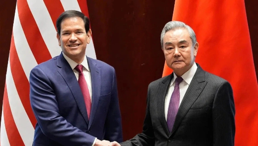 王毅会见美国国务卿鲁比奥