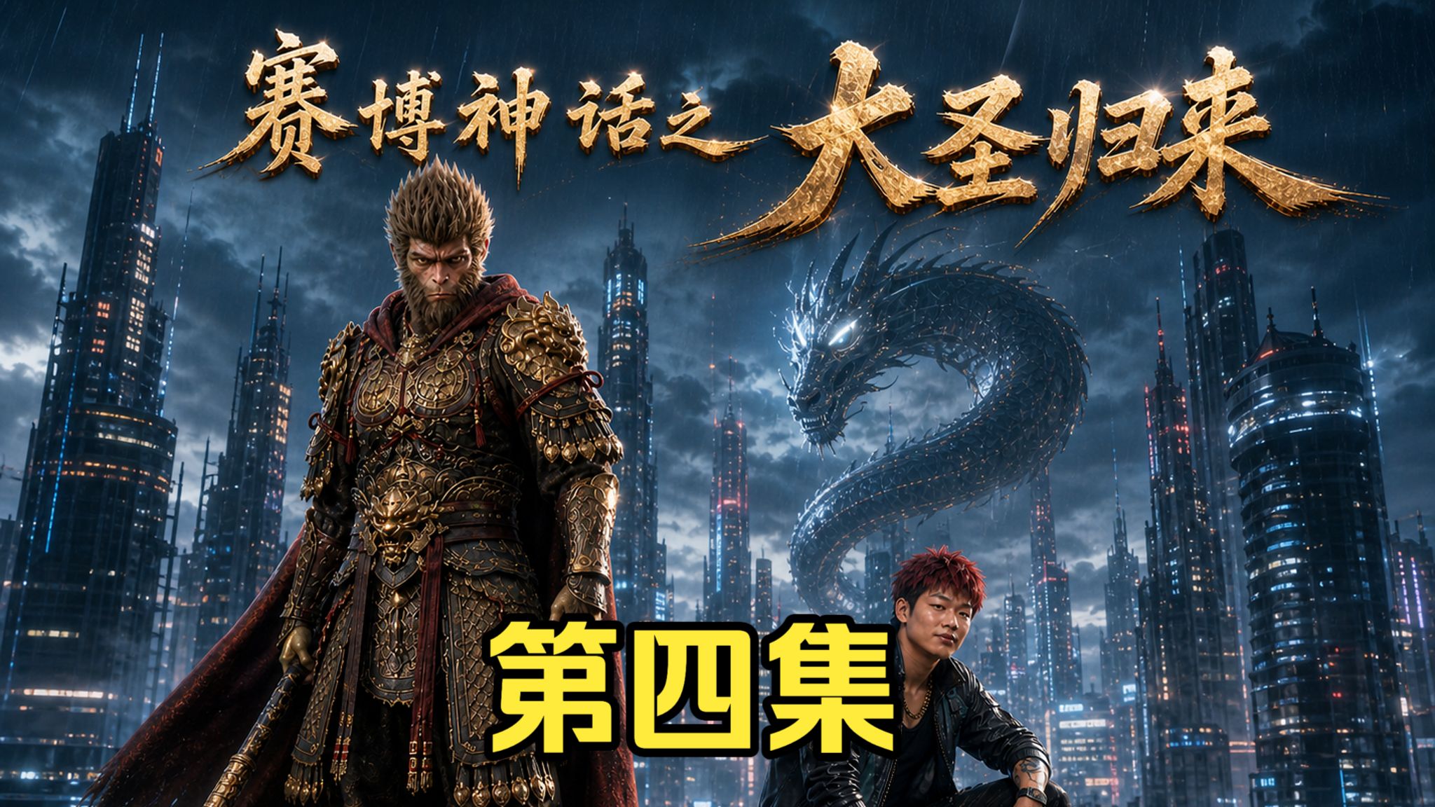 赛博神话之大圣归来04:什么？听说大圣又来打闹天空了。